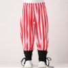 Lorilida Kids Boys Victorian Jogger Pants Medieval Gothic Stripes Trousers Pirates Ankle Banded Leggings Red Stripes 2-4 Years view 3