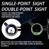 Compound Bow Sight - Aluminum Alloy Archery Sight, 0.019" Fiber Optic, Quick Micro-Adjustable with Sight Light Aim Tool Accessory (Double-Pin Sight) view 3