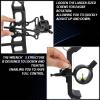 Compound Bow Sight - Aluminum Alloy Archery Sight, 0.019" Fiber Optic, Quick Micro-Adjustable with Sight Light Aim Tool Accessory (Double-Pin Sight) view 4