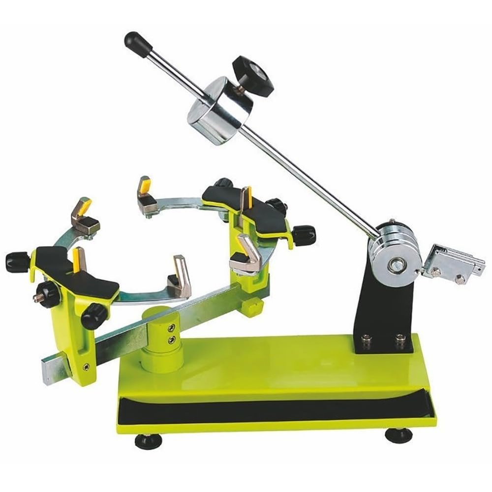 XLTEAM Badminton Racket Stringing Machine, Desktop Racket Stringing Machine with Tools and Accessories, Six-Point Positioning Frame, 360 Rotation, for Badminton Racket, Tennis Racket