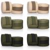 Junkin 6 Pairs Boxing Hand Wraps for Boxing Wraps Wrist Pugilism Handwraps for Men Women Kickboxing Muay Thai MMA(Beige, Army Green, Dark Green,180 Inch) view 1