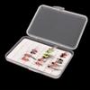 KTGCOZS Fly Fishing Case Flies Lure Box Lightweight Plastic Waterproof Easy-Grip (M# 12.7 * 9.8cm) view 3