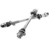 SHOWERORO Bike Axle Set Front and Rear 5.91 Inch Wear-Resistant Iron Shaft for Road and Mountain Bikes Quick Release Durable Bike Parts view 1