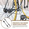 SHOWERORO Bike Axle Set Front and Rear 5.91 Inch Wear-Resistant Iron Shaft for Road and Mountain Bikes Quick Release Durable Bike Parts view 3