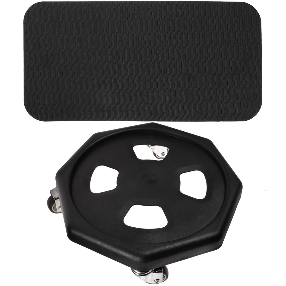 BESPORTBLE 1set Abdominal Fitness Discs Silent Workout Sliders Knee Pad for and Versatile Fitness Exercises
