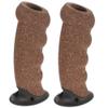 Toddmomy Walking Stick Handle Grip - 2pcs Cane Handle Grip Replacement Nonslip Trekking Poles Hiking Pole Replacement Ski Stick view 1