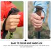 Toddmomy Walking Stick Handle Grip - 2pcs Cane Handle Grip Replacement Nonslip Trekking Poles Hiking Pole Replacement Ski Stick view 4
