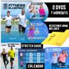 Exercise for Seniors & Beginners- Fun 30 day workout plan- Step by Step Comprehensive Package: 7 Workouts + Stretching Guide + Resistance Band + Easy to Follow Calendar. Get Energized & Stronger! view 2