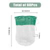 SUPERFINDINGS 60pcs U-Shaped Camping Lantern Mantles, Thorium-Free Rayon, Green, Suitable for Propane Lanterns, Outdoor Use view 2