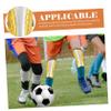 BESPORTBLE Teens Soccer Shin Guards Durable Protective Gear for Boys and Girls Lightweight Calf Support for Ages Non-Slip Design for Safe Play Breathable Comfort view 2