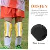 BESPORTBLE Teens Soccer Shin Guards Durable Protective Gear for Boys and Girls Lightweight Calf Support for Ages Non-Slip Design for Safe Play Breathable Comfort view 4