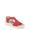 Dr. Scholl's Shoes Womens Time Off Sun Sandal Heritage Red Knit 8 M view 1