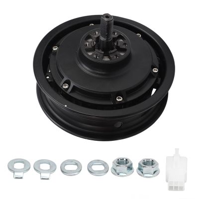 Disc Brake Hub Motor, 1200W-2200W Aluminum Alloy Powerful 48-72V Electric Bike Hub Motor for Go Kart