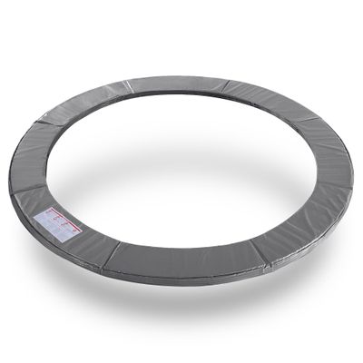 Exacme Trampoline Pad Replacement 15 Foot, Round Safety Frame Pad Spring Cover, Grey, CP15GY