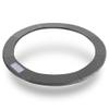 Exacme Trampoline Pad Replacement 10 Foot, Round Safety Frame Pad Spring Cover, Grey, CP10GY view 1