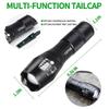 YZYOE Rechargeable Green Light Tactical Flashlight500 Yard Green Light Zoomable Flashlight Observation Lights with Pressure Switch Universal Picatinny Rail Mount kit. view 4