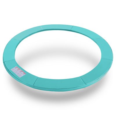 Exacme Trampoline Pad Replacement 8 Foot, Round Safety Frame Pad Spring Cover, Seafoam Green, CP08SG
