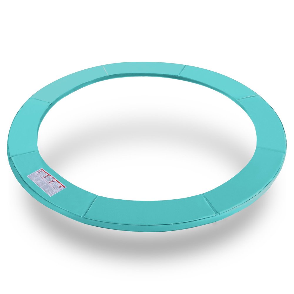 Exacme Trampoline Pad Replacement 14 Foot, Round Safety Frame Pad Spring Cover, Seafoam Green, CP14SG