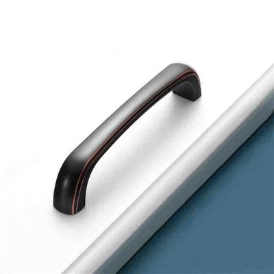 Southst Antique Drawer Knobs Zinc Alloy Handle Kit Cabinet Cupboard Door Drawer Bow Pull Handle Home Decoration Hardware Accessories - (Color: Style B - 96 Mm)