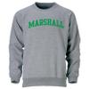 Barnesmith Marshall University, Thundering Herds, Adult Unisex Crewneck Sweatshirt, Classic, Charcoal Grey, Small view 1