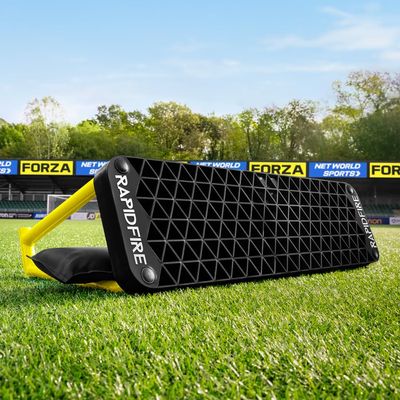 FORZA RapidFire Wave Soccer Rebound Board  Premium 4-in-1 Training Equipment for Soccer Passing & Shooting Drills [Standard or XL Sizes] (Standard)