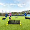 FORZA RapidFire Wave Soccer Rebound Board  Premium 4-in-1 Training Equipment for Soccer Passing & Shooting Drills [Standard or XL Sizes] (Standard) view 4