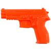 American Safety Props - Non-Functional Solid Polymer Holster Molding Gun Prop - (Natural) - Blaze Orange - U.S.A. Made - Compatible with Sig Sauer P226 view 2