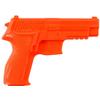 American Safety Props - Non-Functional Solid Polymer Holster Molding Gun Prop - (Natural) - Blaze Orange - U.S.A. Made - Compatible with Sig Sauer P226 view 3