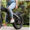 Beatifufu Electric Rear Backrest Ergonomic Safety Support Cushion for Cycling Design for Comfortable Riding Easy to Install and Clean view 4