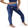 Zubaz NFL Chicago Bears Navy Blue Elevated Leggings w/Pockets & Tonal Blue Viper Accent, XX-Large view 1