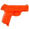 American Safety Props - Non-Functional Solid Polymer Holster Molding Gun Prop - (Natural) - Blaze Orange - U.S.A. Made - Compatible with Ruger SR9 (Compact) view 3
