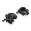 ibasenice Motorcycle Aluminum Mirror Mount Clamp Black Handlebar Accessory for Motorcycles Easy to Install Fits view 3
