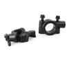 ibasenice Motorcycle Aluminum Mirror Mount Clamp Black Handlebar Accessory for Motorcycles Easy to Install Fits view 4