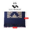 Letusto LUU MANLIC Women's Shawl Wrap Embroidered Tassel Scarf, Premium Quality, Oversize(73x27), Soft,Durability,Warm, Versatile view 3