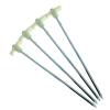 (6 Pack) Glow in The Dark Heavy Duty Steel Camping Gear Anchor Tent Stake Tent Pegs