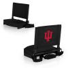 Picnic TIME NCAA Indiana Hoosiers Gridiron Stadium Seat, Lightweight, Portable Folding Chair for Bleachers and Benches, (Black)