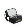 PICNIC TIME NFL Jacksonville Jaguars Tarana Lunch Bag Cooler with Utensils Made from Recycled Material, Lunch Box with Picnic Set, Upcycled Lunch Cooler Bag, (Carbon Black) view 2