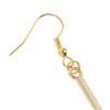 1pair Matchstick Shaped Dangle Earrings for Women Unique Retro Drop Earrings Creative Fun Jewelry for Parties Everyday Wear Chic Accessory to Elevate Any Outfit view 3