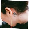 1pair Matchstick Shaped Dangle Earrings for Women Unique Retro Drop Earrings Creative Fun Jewelry for Parties Everyday Wear Chic Accessory to Elevate Any Outfit view 4