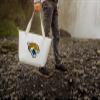 PICNIC TIME NFL Jacksonville Jaguars Tarana Cooler Tote Bag made with Recycled Materials, Soft Cooler Tote Bag, Upcycled Picnic Cooler, (Halo Gray) view 2