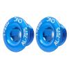SKISUNO 2pcs Aluminum Alloy Crank Cover Screws for Mountain and Road Bikes Lightweight Fixing Bolts Anodized Surface Bike Accessories for Enhanced Performance view 1
