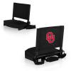 Picnic TIME NCAA Oklahoma Sooners Gridiron Stadium Seat, Lightweight, Portable Folding Chair for Bleachers and Benches, (Black) view 1