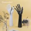Framendino, 2 Pack Large Female Mannequin Hand Ring Display Stand Organizer Holder White Black (Right Hand Only) view 3