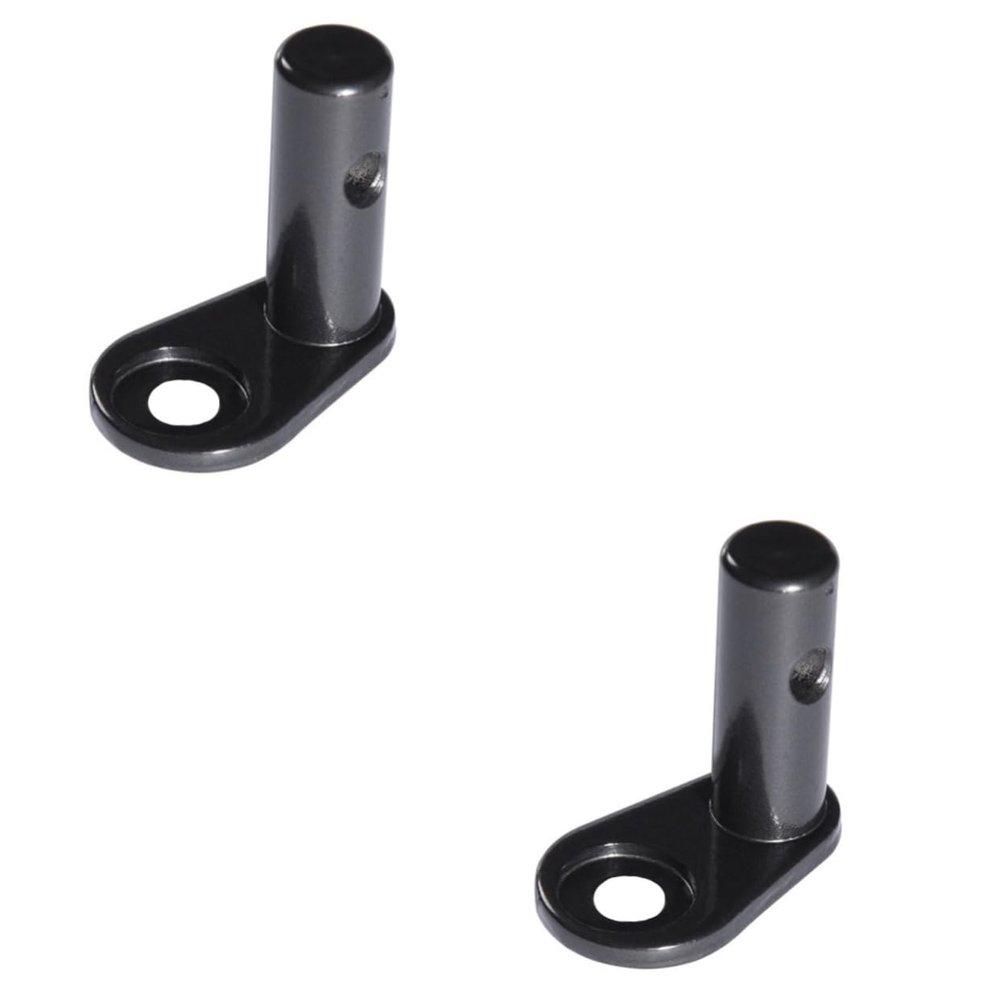 Amosfun 2pcs Bike Trailer Coupler Hitch Angled Attachment for Baby Trailer Steel Hitch for Easy Mounting