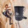 Kumprohu Rock Climbing Chalk Bag | Drawstring Rock Bucket Bag - High Capacity, Leakproof Magnesia Sack with Adjustable Carabiner, Rock Climbing Gear Equipment for Weight-Lifting view 2