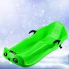 Double Thickened Sledge, Two Handles Children's Sledge, Sledge with Pull Rope, Frost-Resistant and Wear-Resistant Sledge view 1