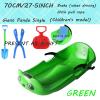 Double Thickened Sledge, Two Handles Children's Sledge, Sledge with Pull Rope, Frost-Resistant and Wear-Resistant Sledge view 2