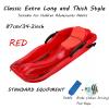 TUOYIBO Winter Snow Sleds, Children's Snowboard Sledge, Two-Person, Two-Seater Thickened Sledges, Frost-Resistant and Wear-Resistant Sledges, Adult Sledge with Backrest view 2