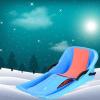 TUOYIBO Winter Snow Sleds, Children's Snowboard Sledge, Two-Person Thickened Sledges, Frost-Resistant and Wear-Resistant Sledges, Adult Sledge with Backrest view 1