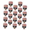 BESPORTBLE 20pcs Billiard Tip Replacement Tips for Snooker and Pool Cues Easy Install Billiard Accessories Smooth for Enhanced Performance view 1